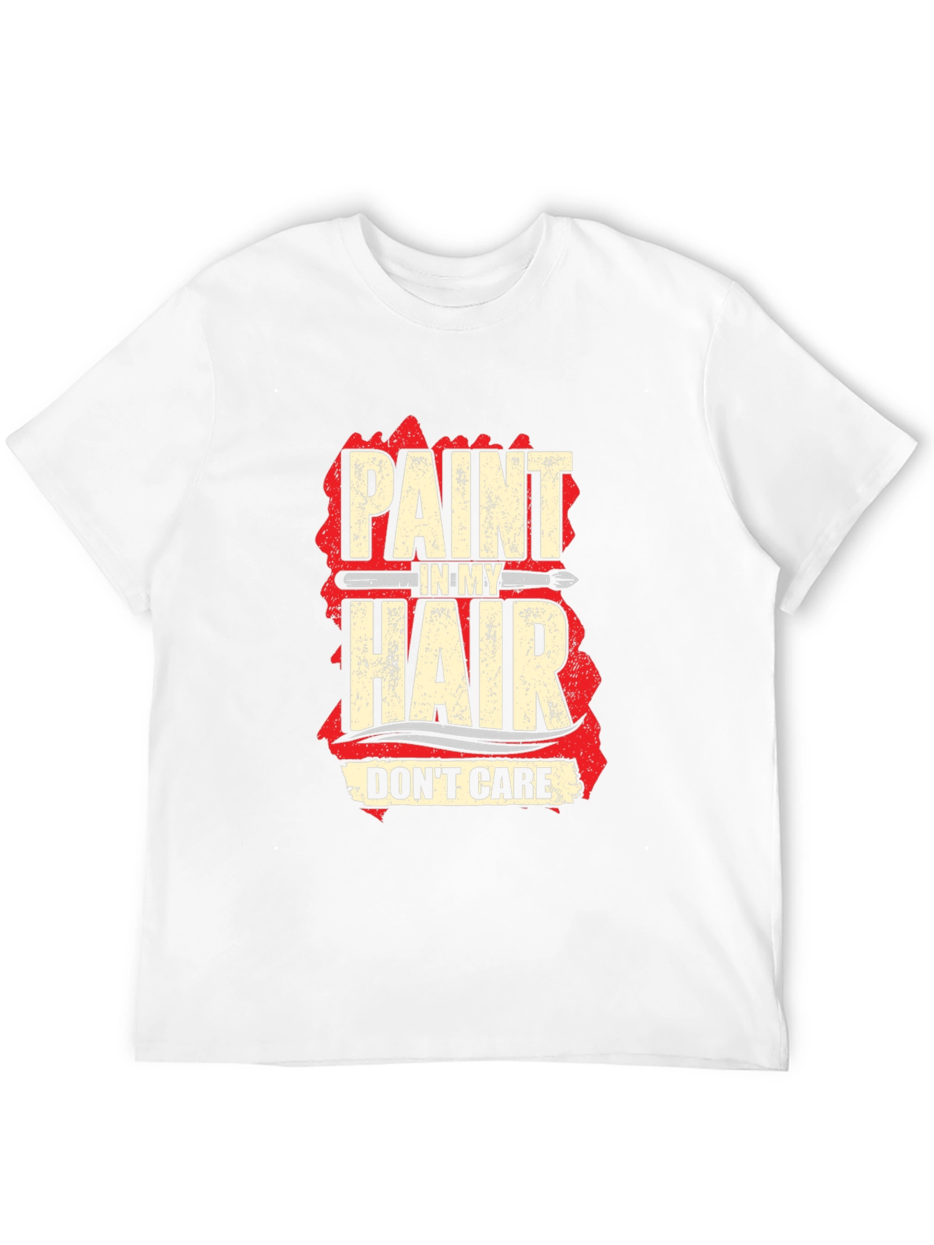 Black Paint in My Hair, Don't Care T-Shirt view 12