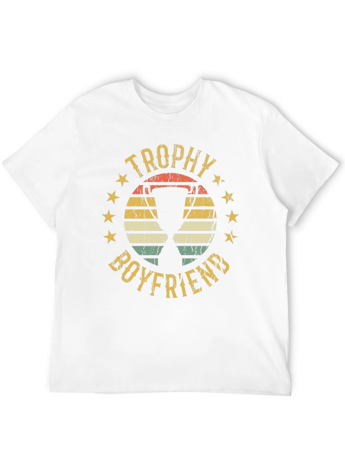 Black Trophy Boyfriend Retro Graphic Tee view 12