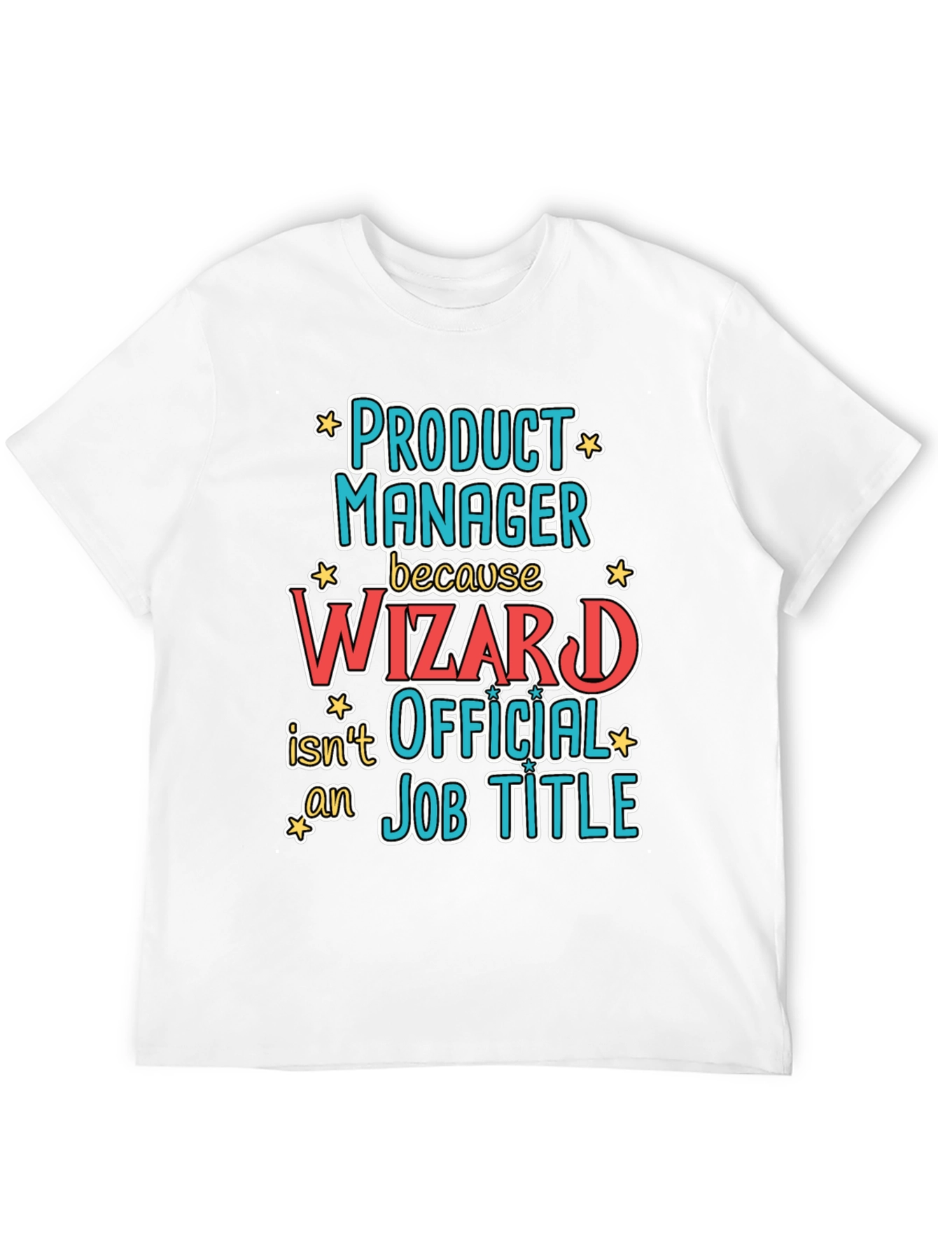 Black Product Manager Wizard Graphic Tee view 12
