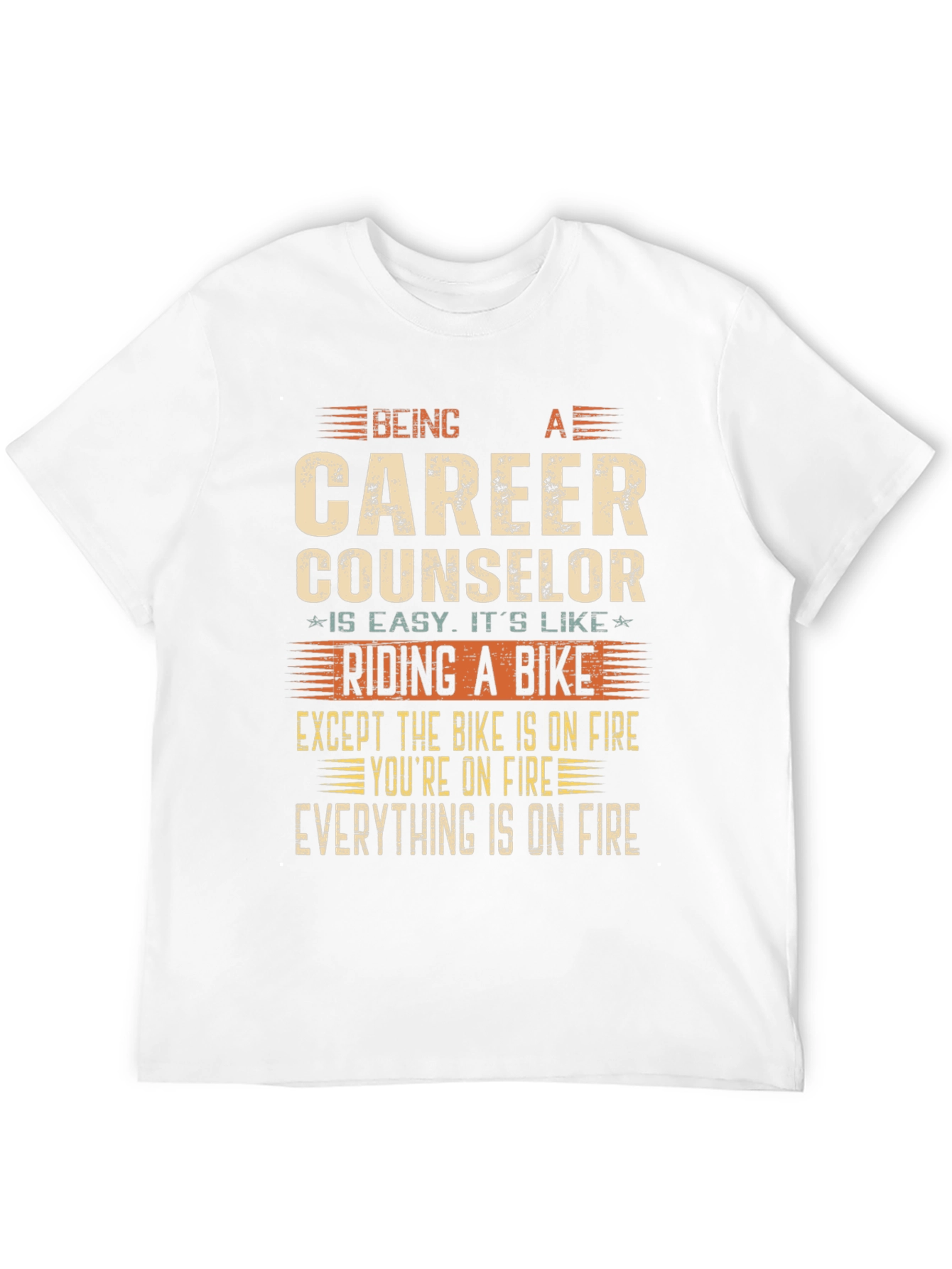 Black Career Counselor T-Shirt - Funny Job Gift view 12