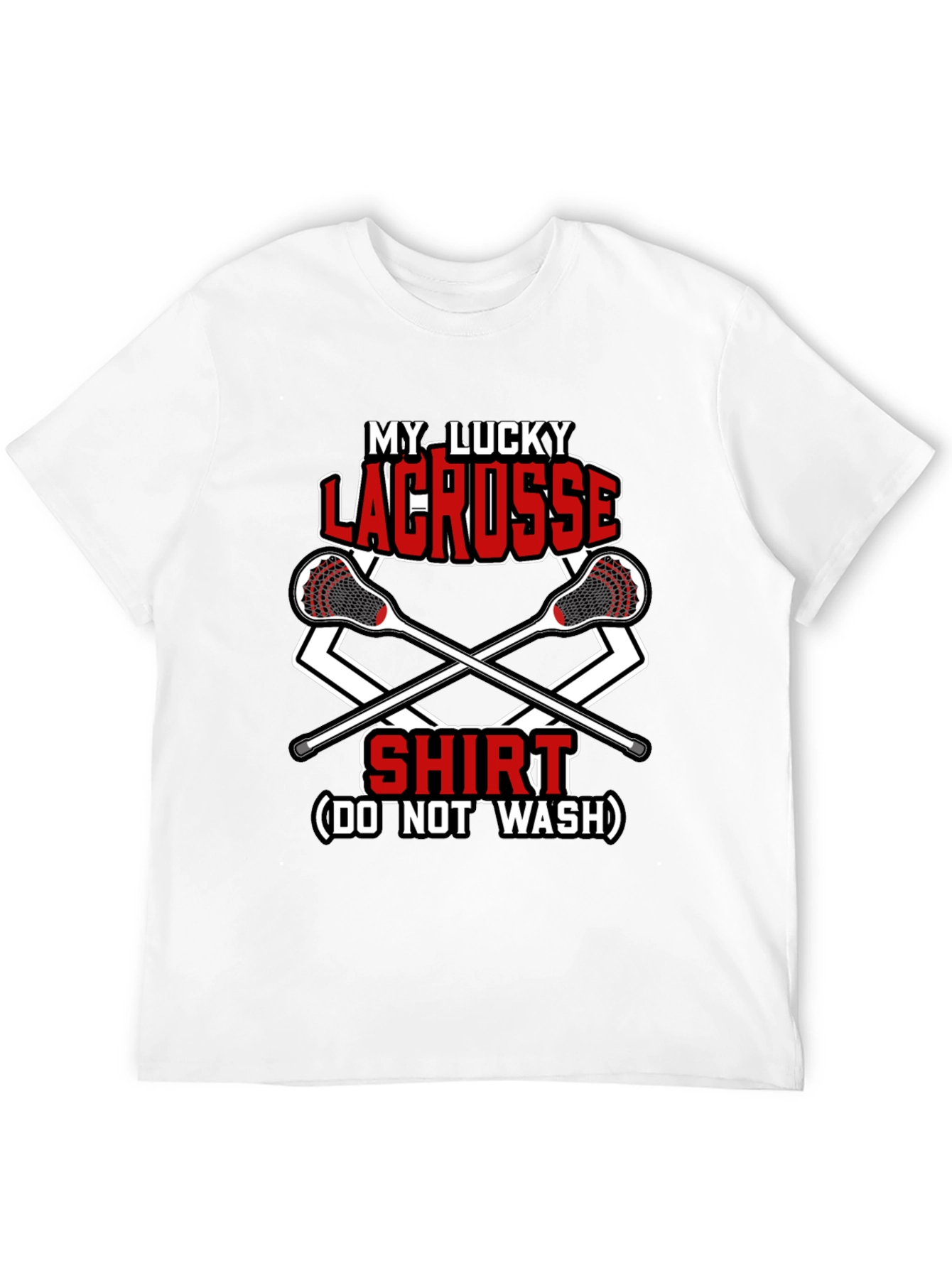 My Lucky Lacrosse Shirt - Do Not Wash! - 12