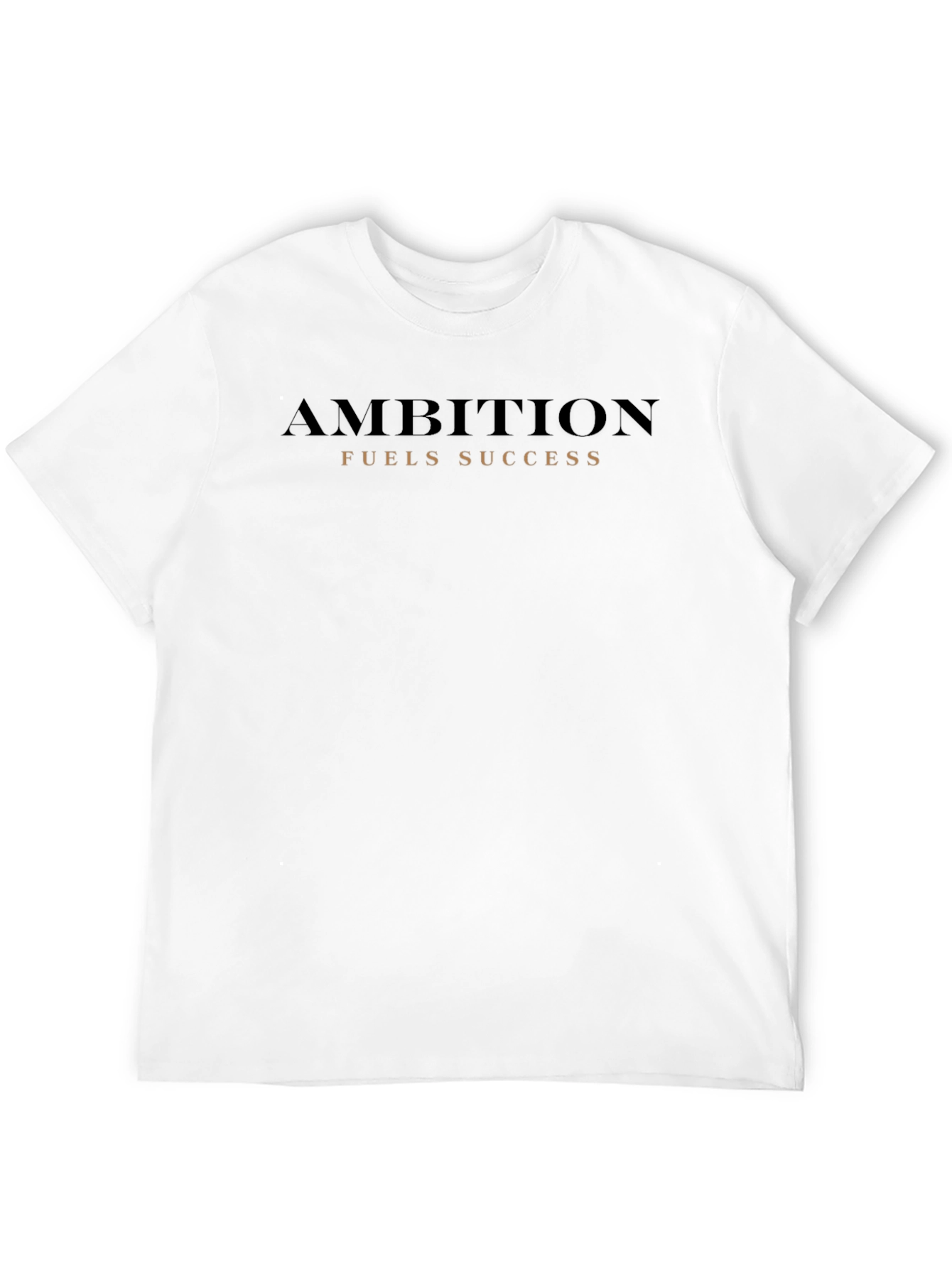 Black Ambition Fuels Success Black T-Shirt view 12