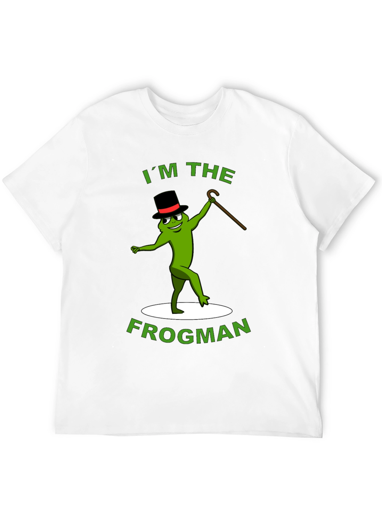 Black I'm The Frogman T-Shirt view 12