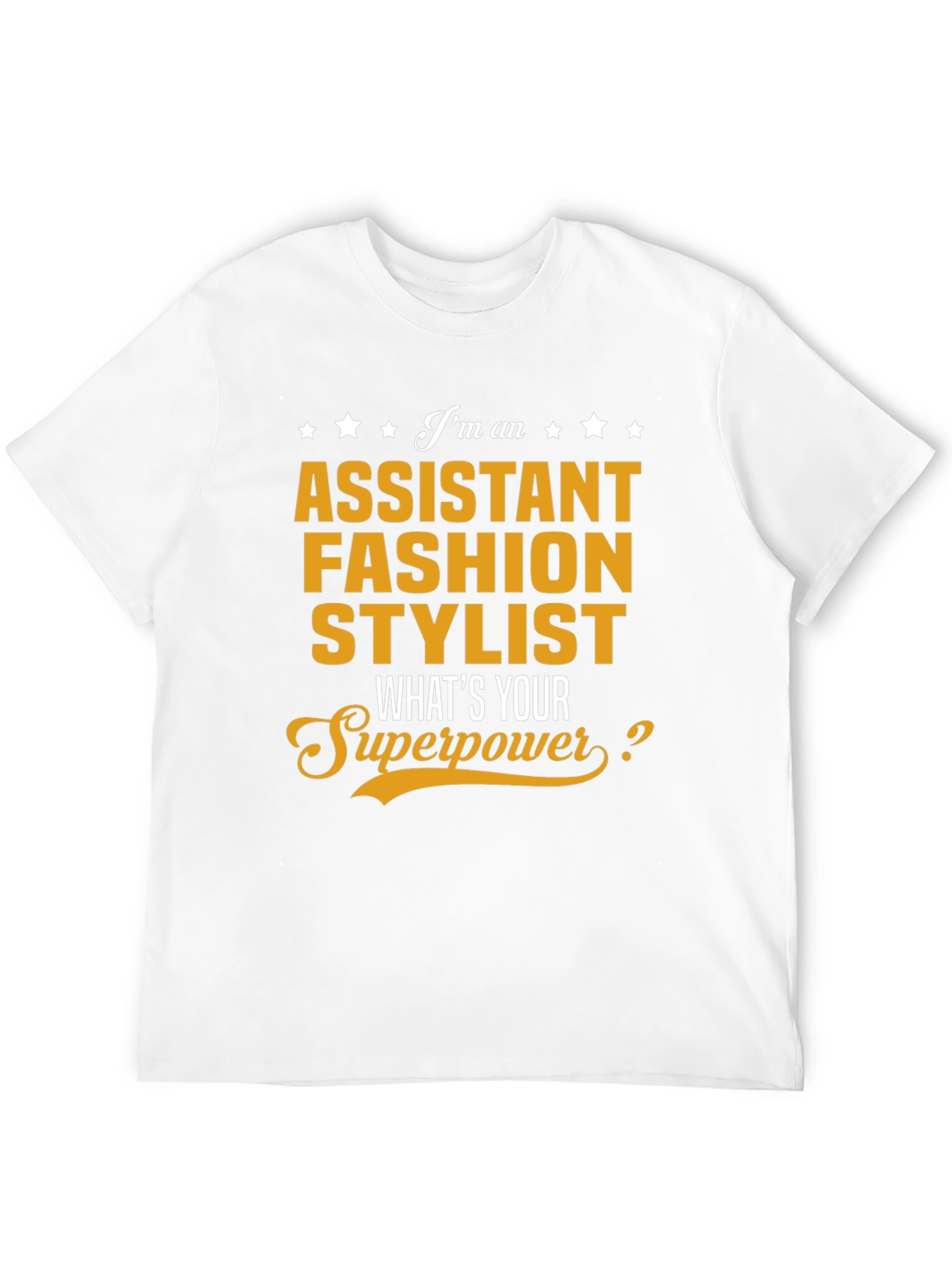 Black Assistant Fashion Stylist Superpower T-Shirt view 12