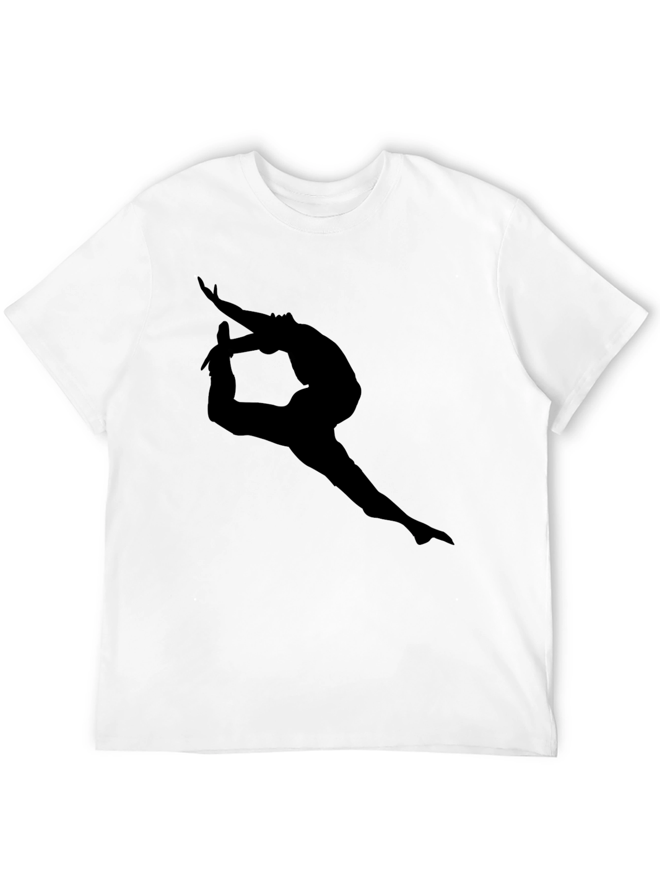 Black Black Dancer Silhouette T-Shirt view 12