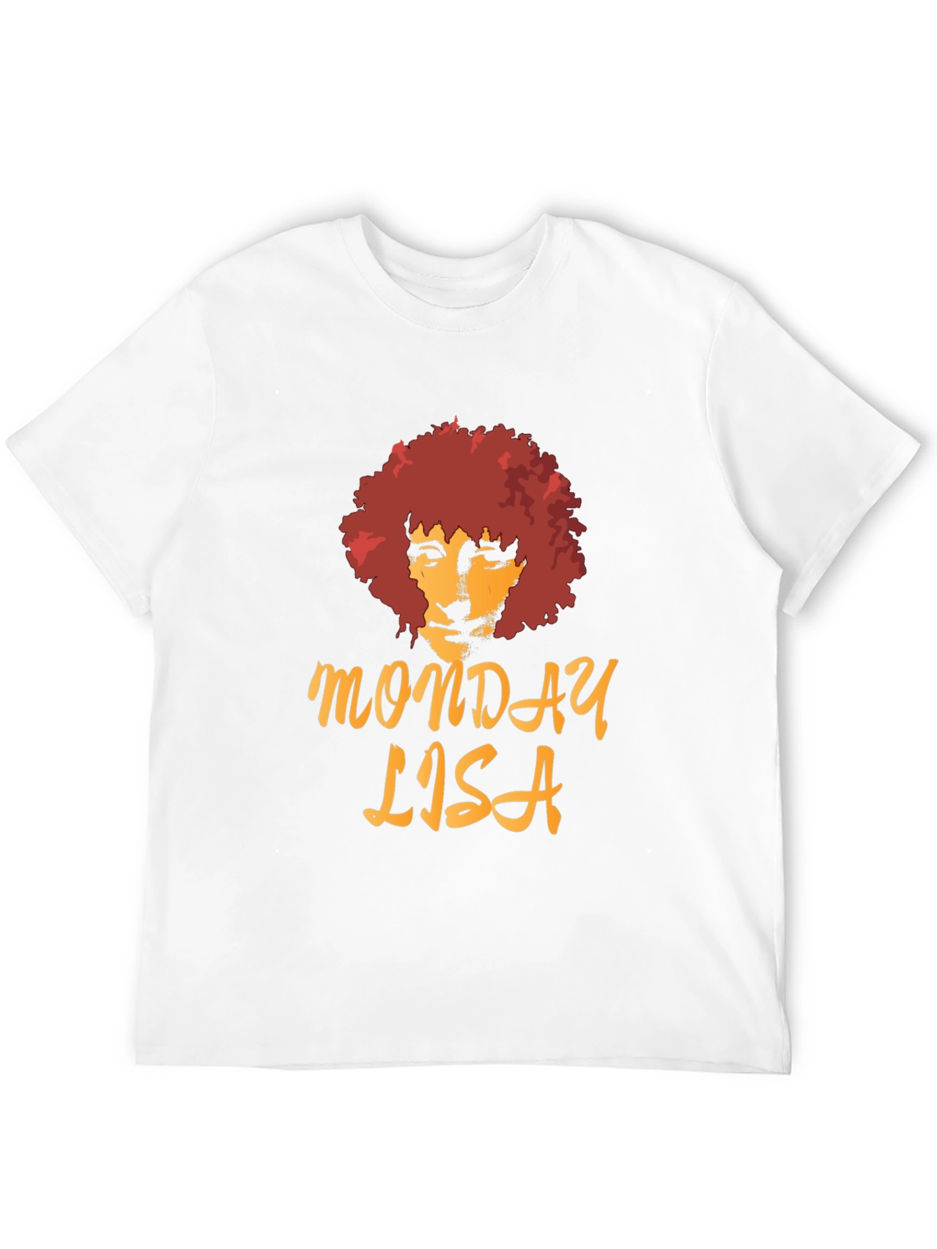 Black Monday Lisa Graphic T-Shirt - Black view 12