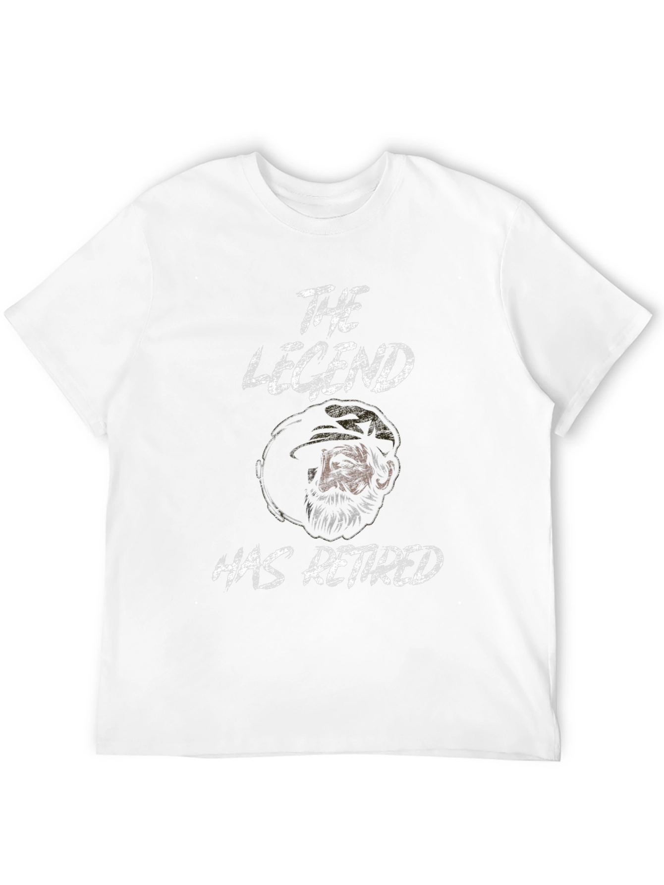 Black The Legend Has Retired Graphic T-Shirt view 12