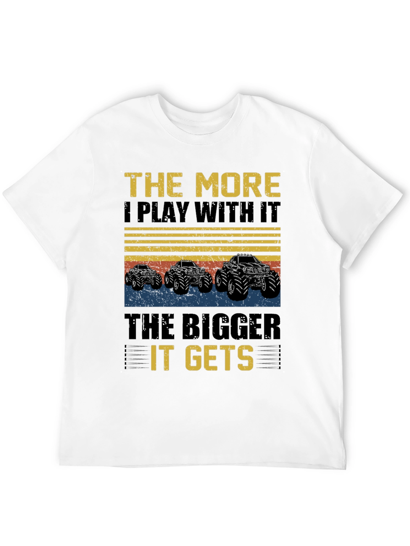 Black Monster Truck T-Shirt view 12