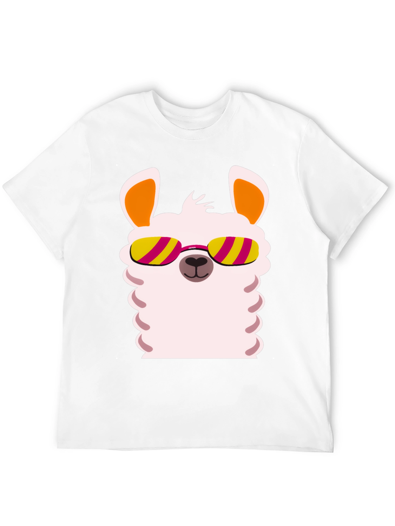 Black Cool Llama Graphic Tee - Black view 12