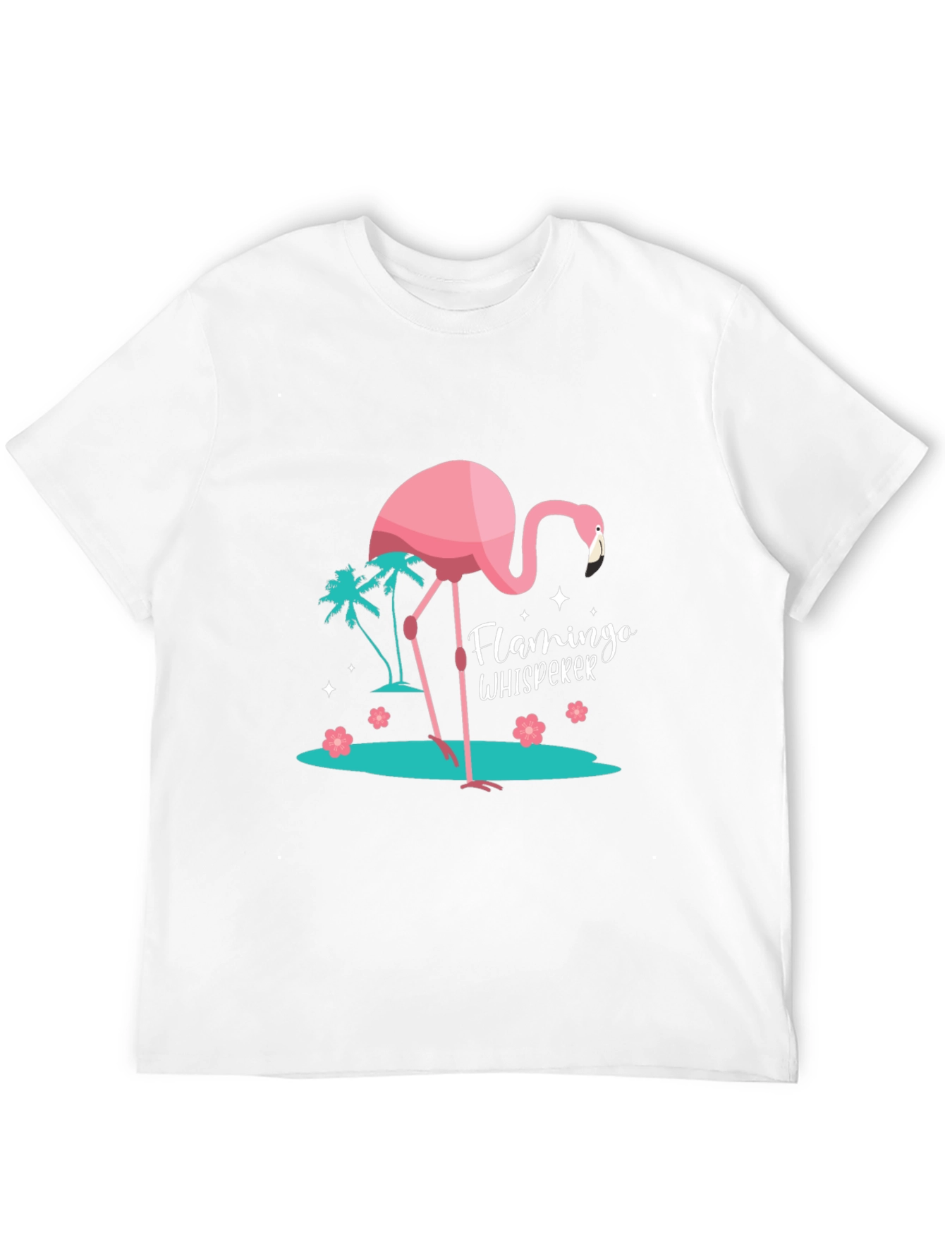 Black Flamingo Whisperer Black Graphic Tee view 12