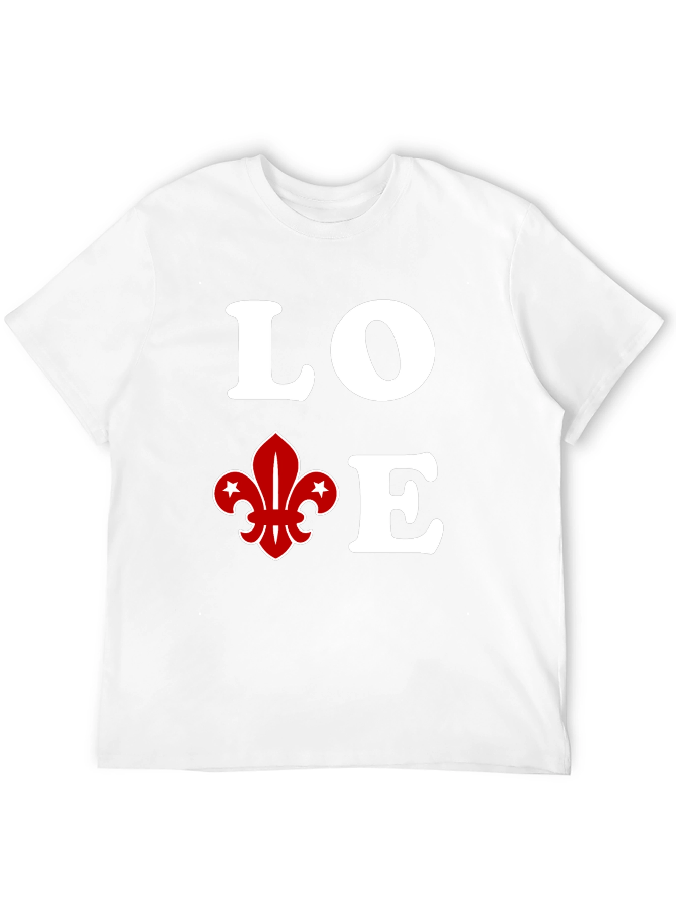 Black Love Fleur-de-Lis Graphic Tee view 12