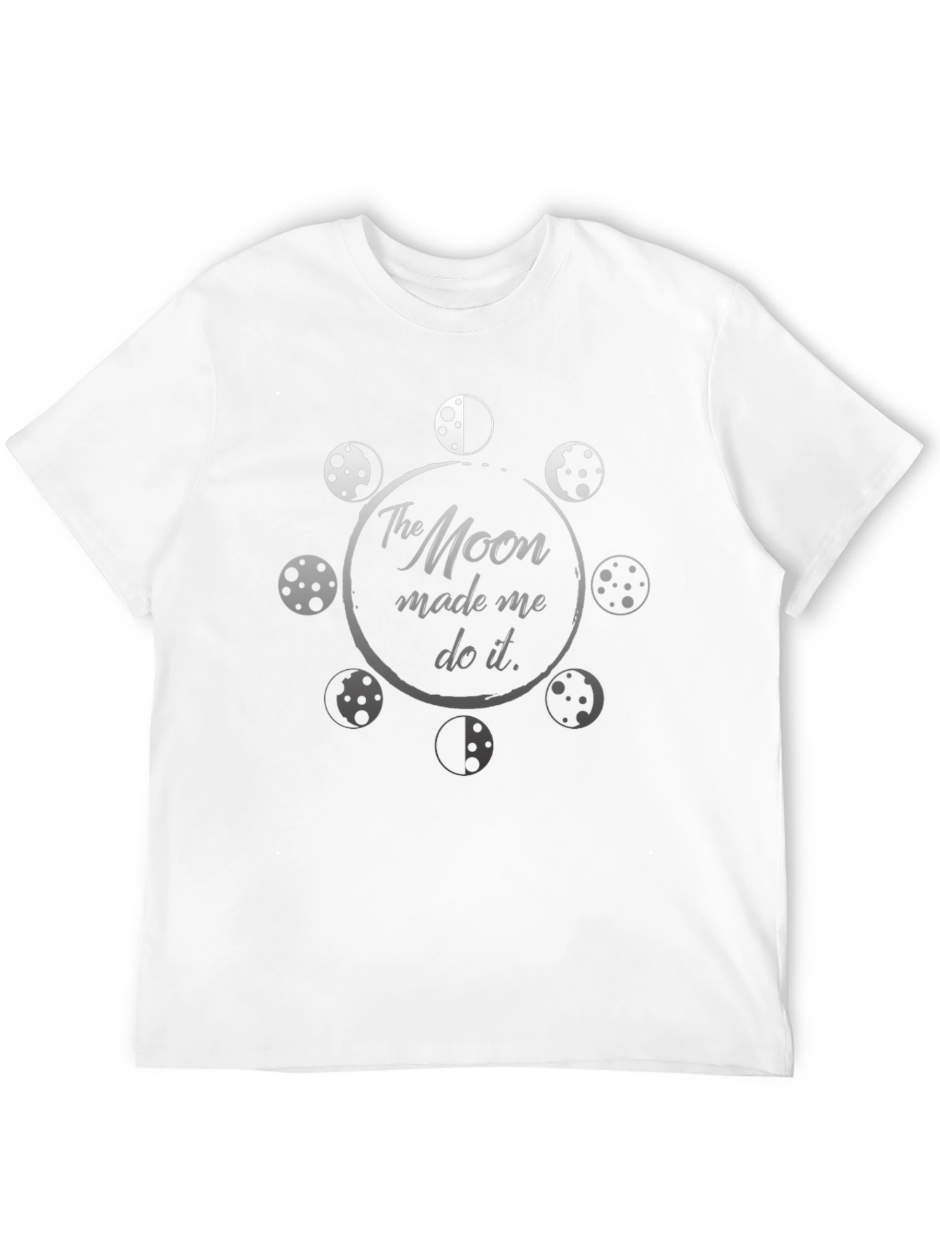 Black Moon Made Me Do It Graphic T-Shirt - Black view 12