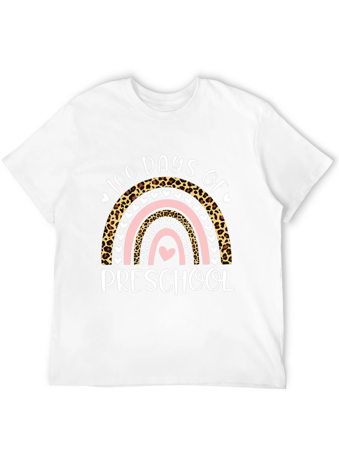 100 Days of Preschool Rainbow T-Shirt - 12