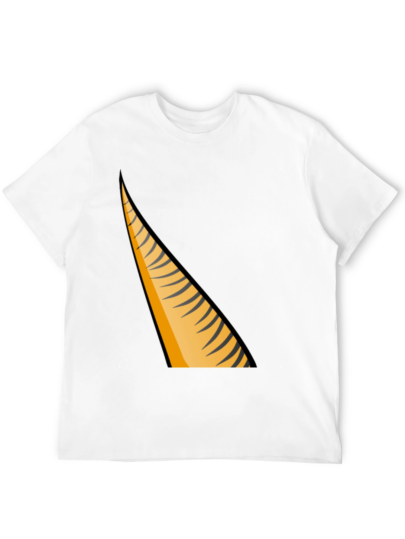 Black Tiger Stripe Graphic T-Shirt - Men's Fashion Tee view 12