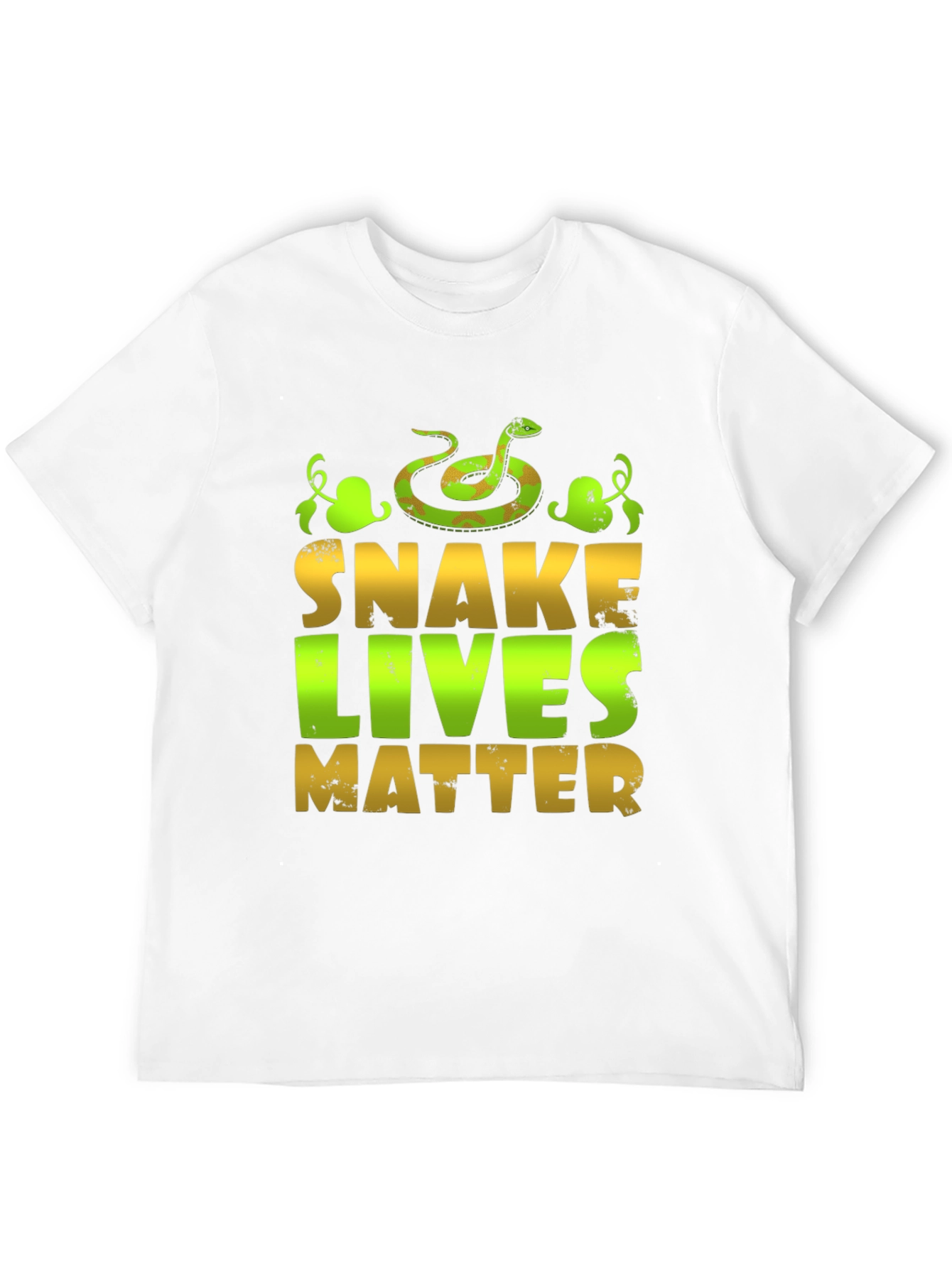 Black Snake Lives Matter Graphic T-Shirt view 12