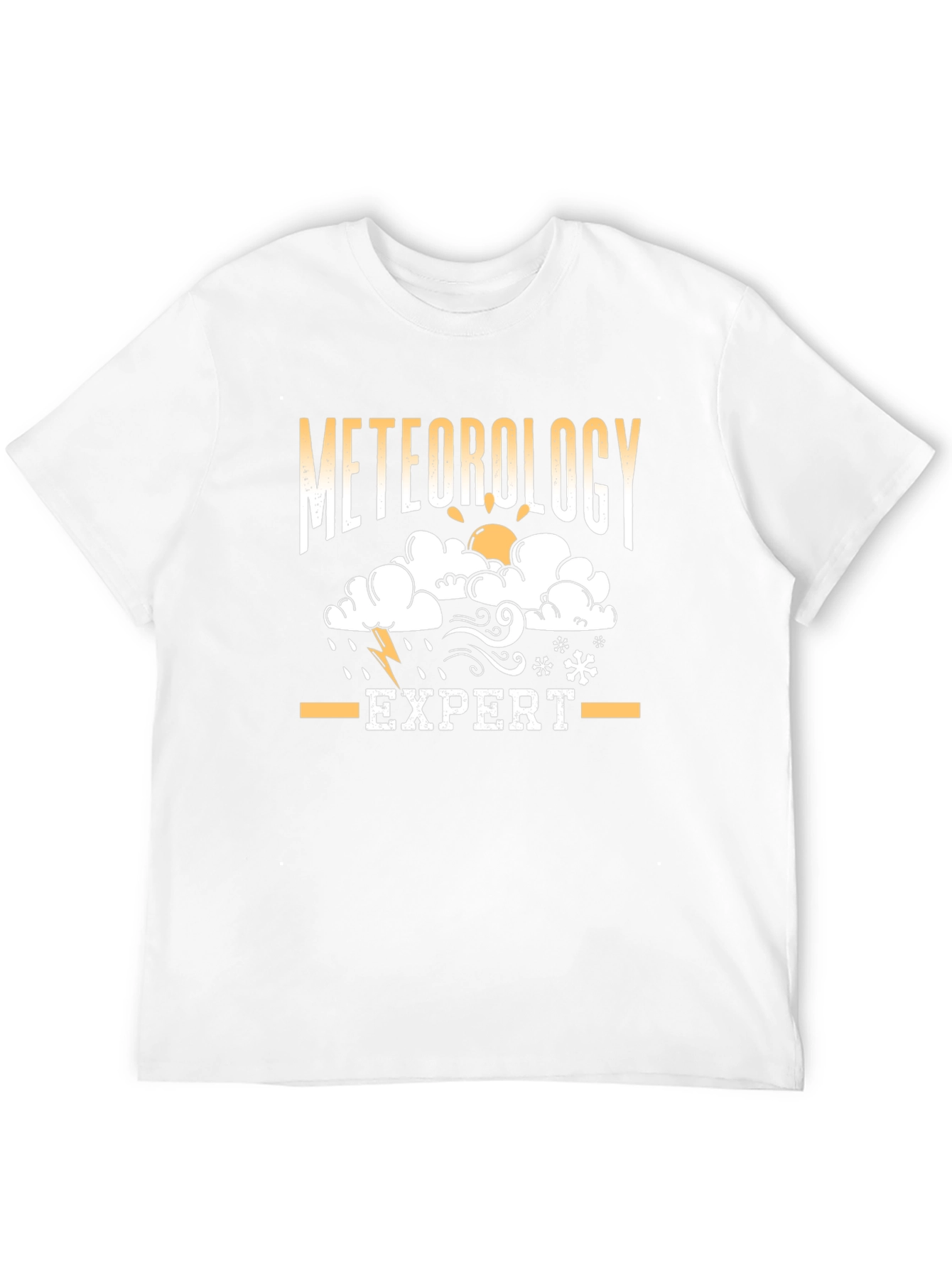 Black Meteorology Expert Black T-Shirt - Weather Geek Gift view 12