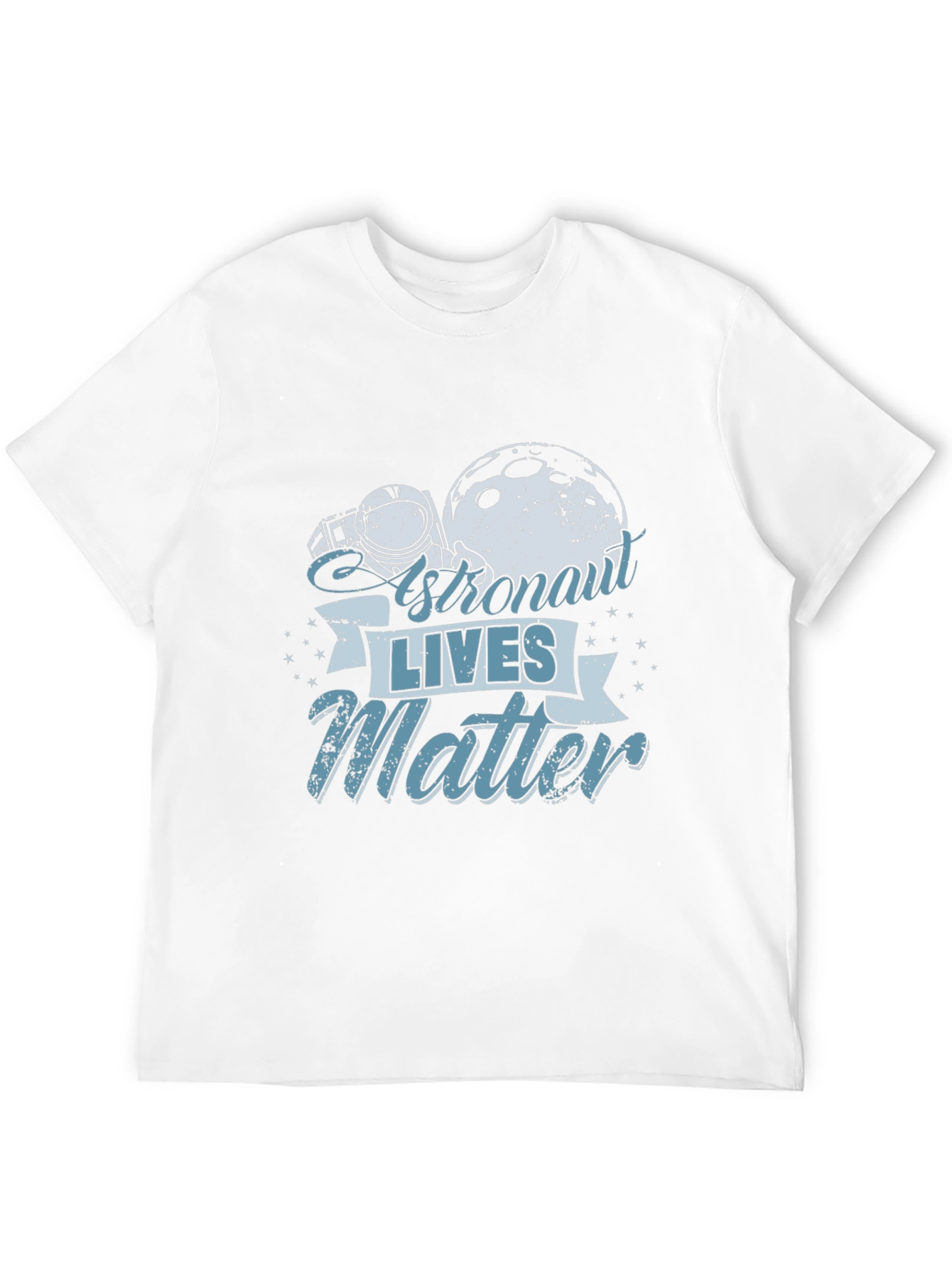 Astronaut Lives Matter Graphic T-Shirt - Space Theme - 12