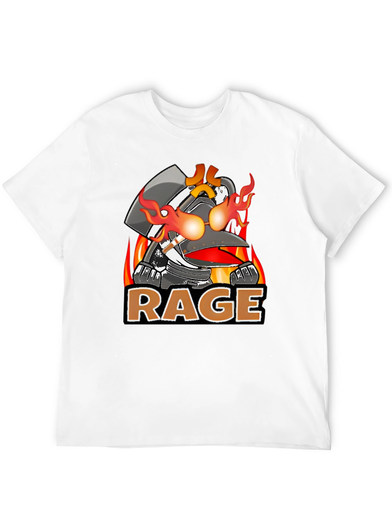 Black RAGE Graphic T-Shirt - Bold & Edgy Design view 12