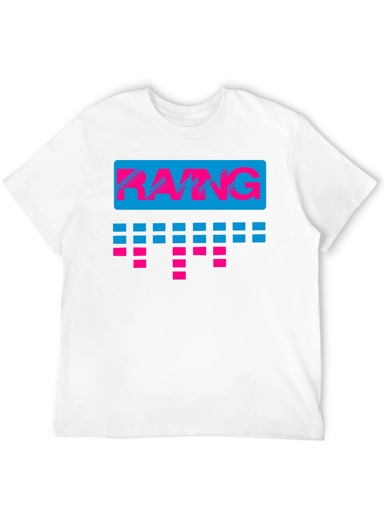 Black Retro RANG Graphic Tee - Cool 80s Style! view 12