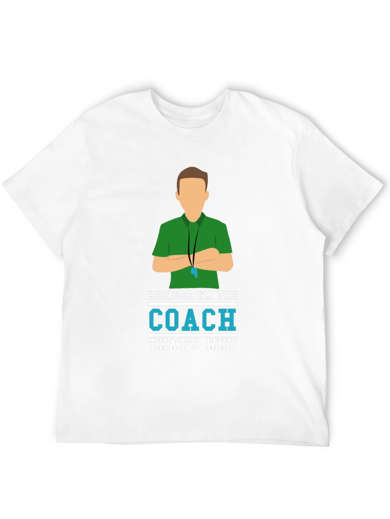 Black Because I'm The Coach T-Shirt view 12