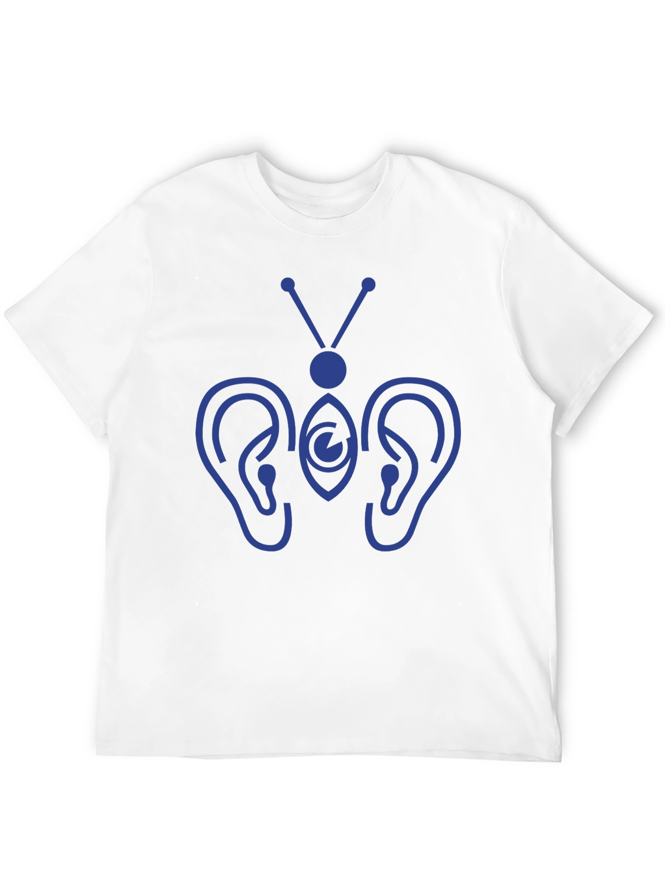 Hearing Butterfly Graphic Tee - Black - 12