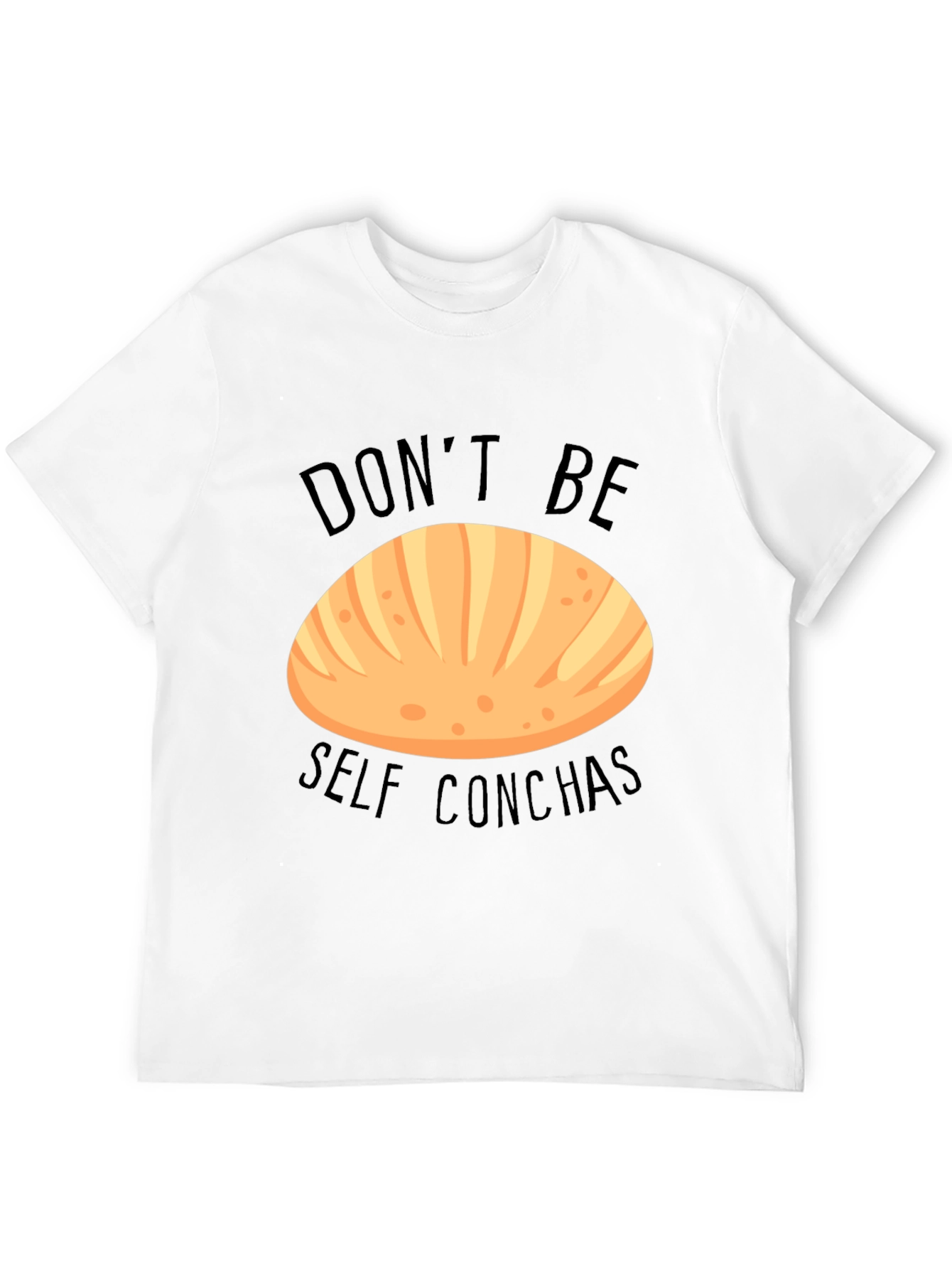 Black Don't Be Self Conchas T-Shirt view 12