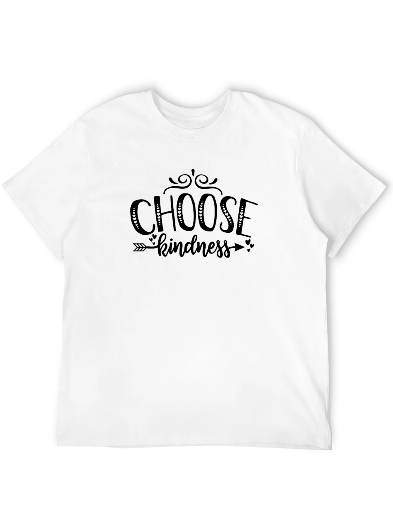 Black Choose Kindness Graphic T-Shirt - Black view 12