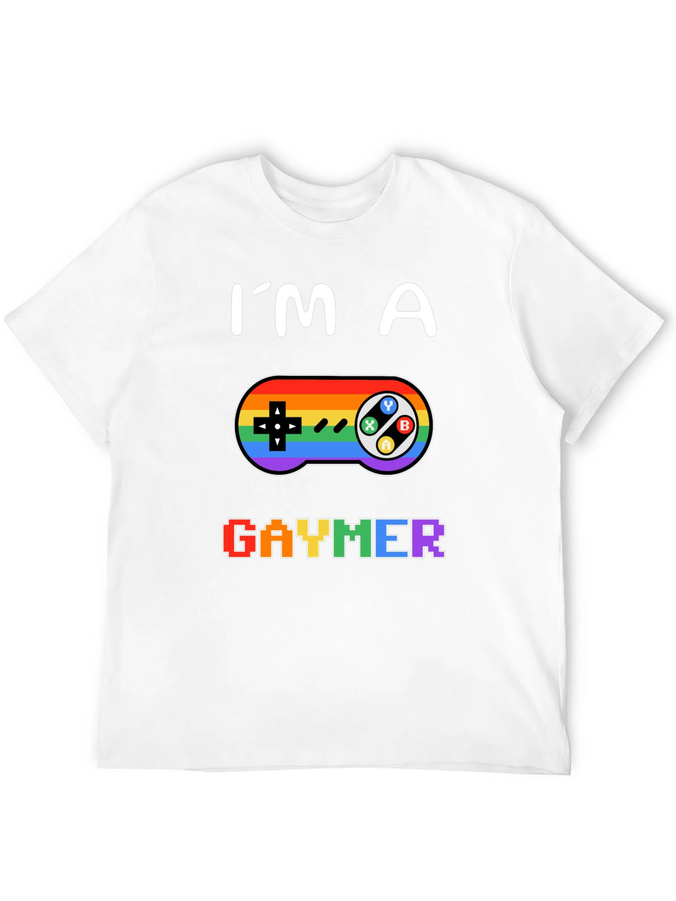 Black Gaymer T-Shirt - Pride LGBT Gamer Tee view 12