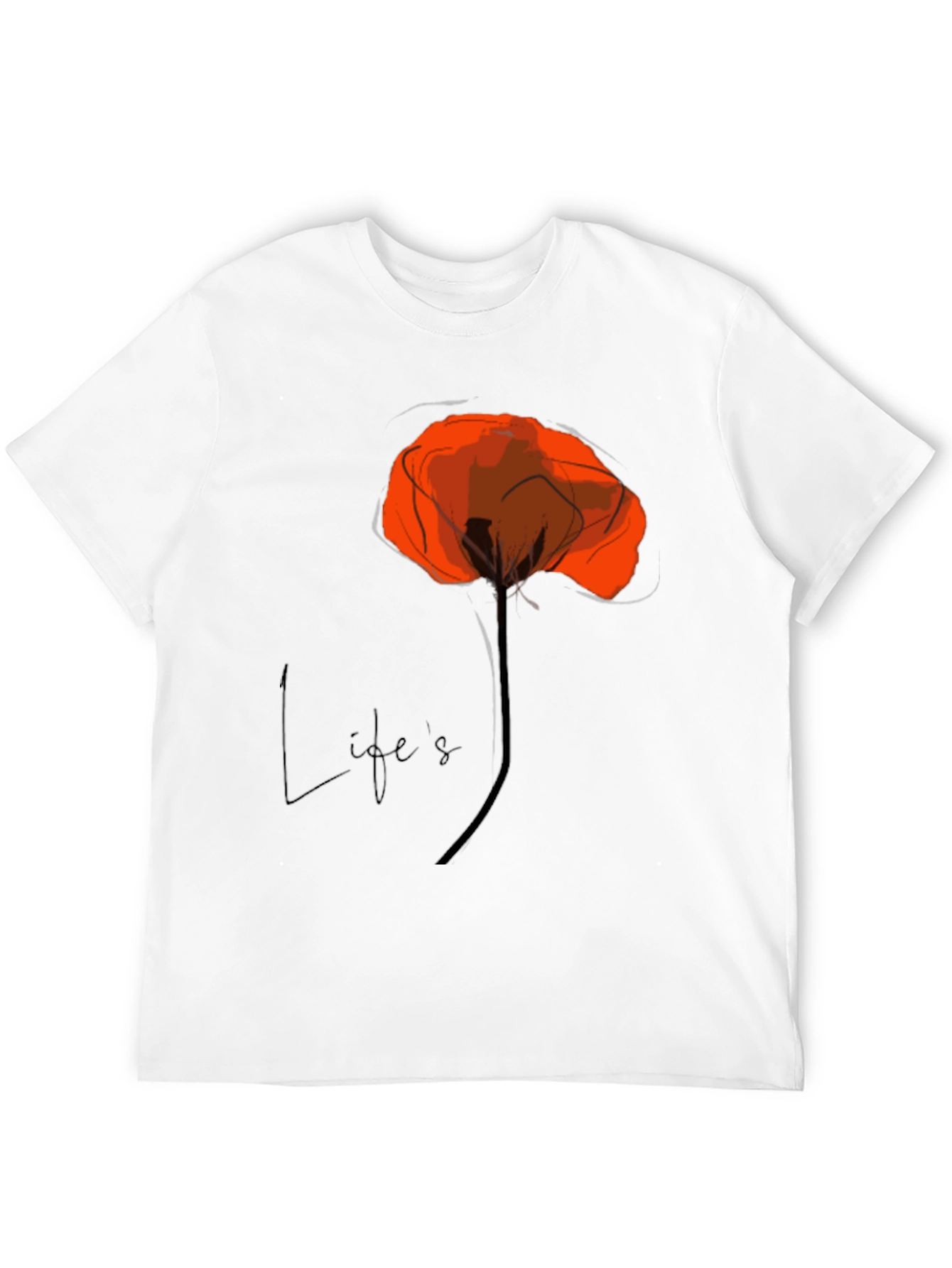 Poppy Life T-Shirt - Soft Cotton Comfort - 12