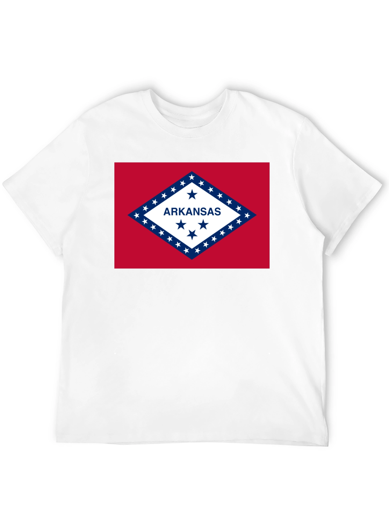 Black Arkansas Flag T-Shirt, State Pride Tee view 12