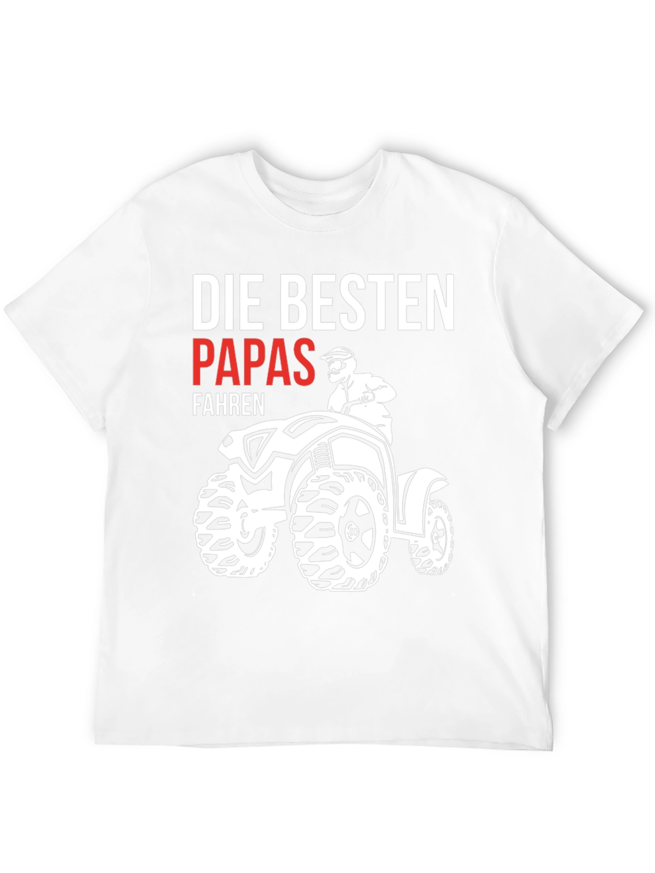 Black Best Dads ATV T-Shirt view 12