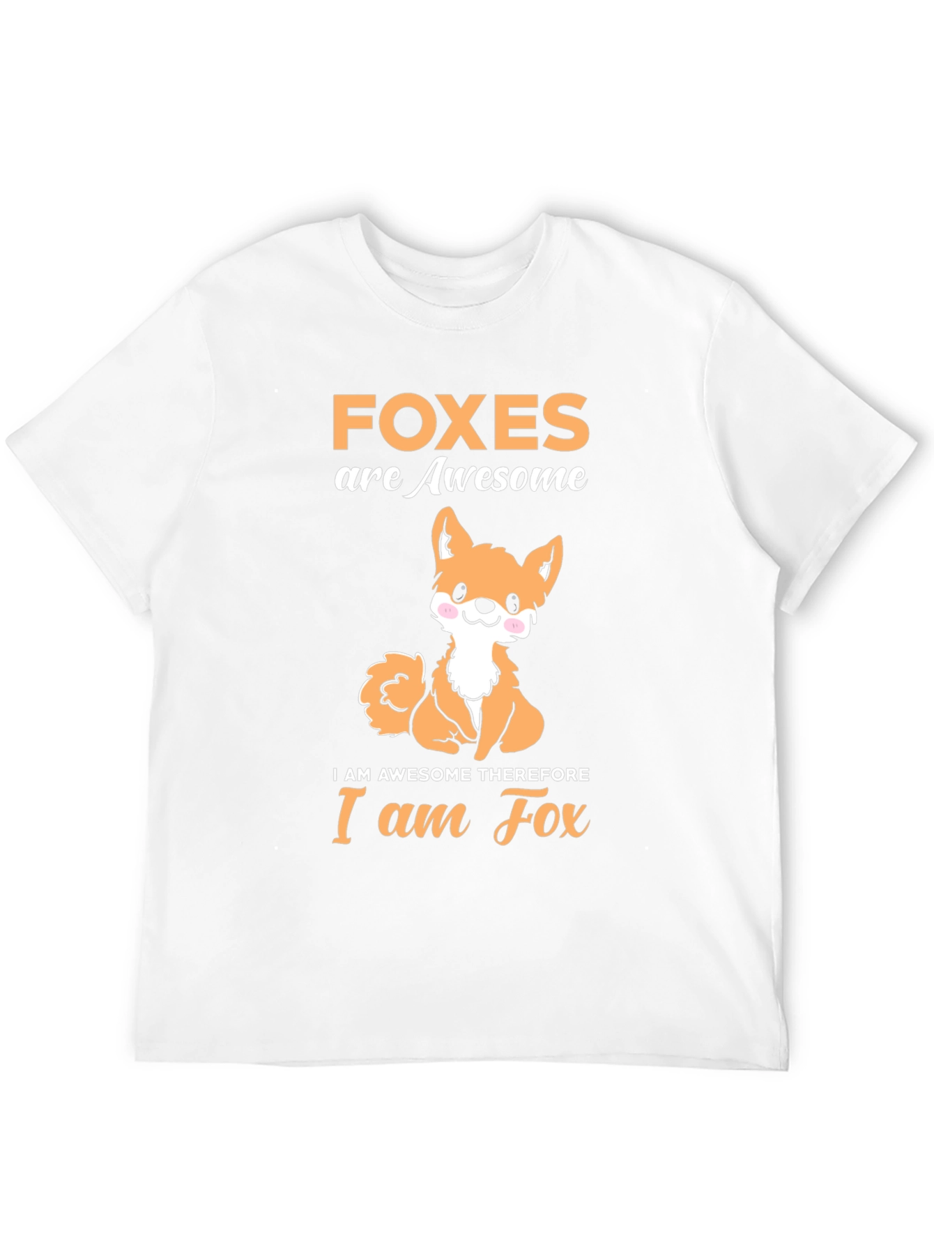 Black Foxes are Awesome Graphic T-Shirt view 12
