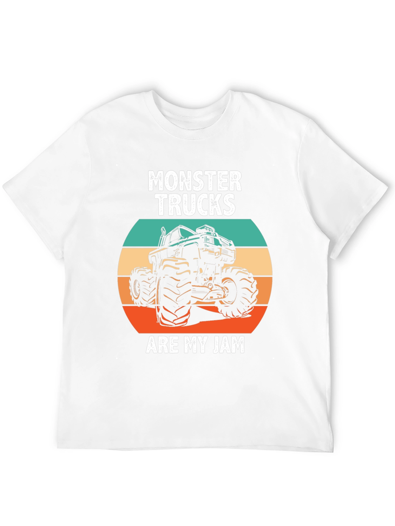 Black Monster Truck Jam Tee - Bold Graphic Print T-Shirt view 12