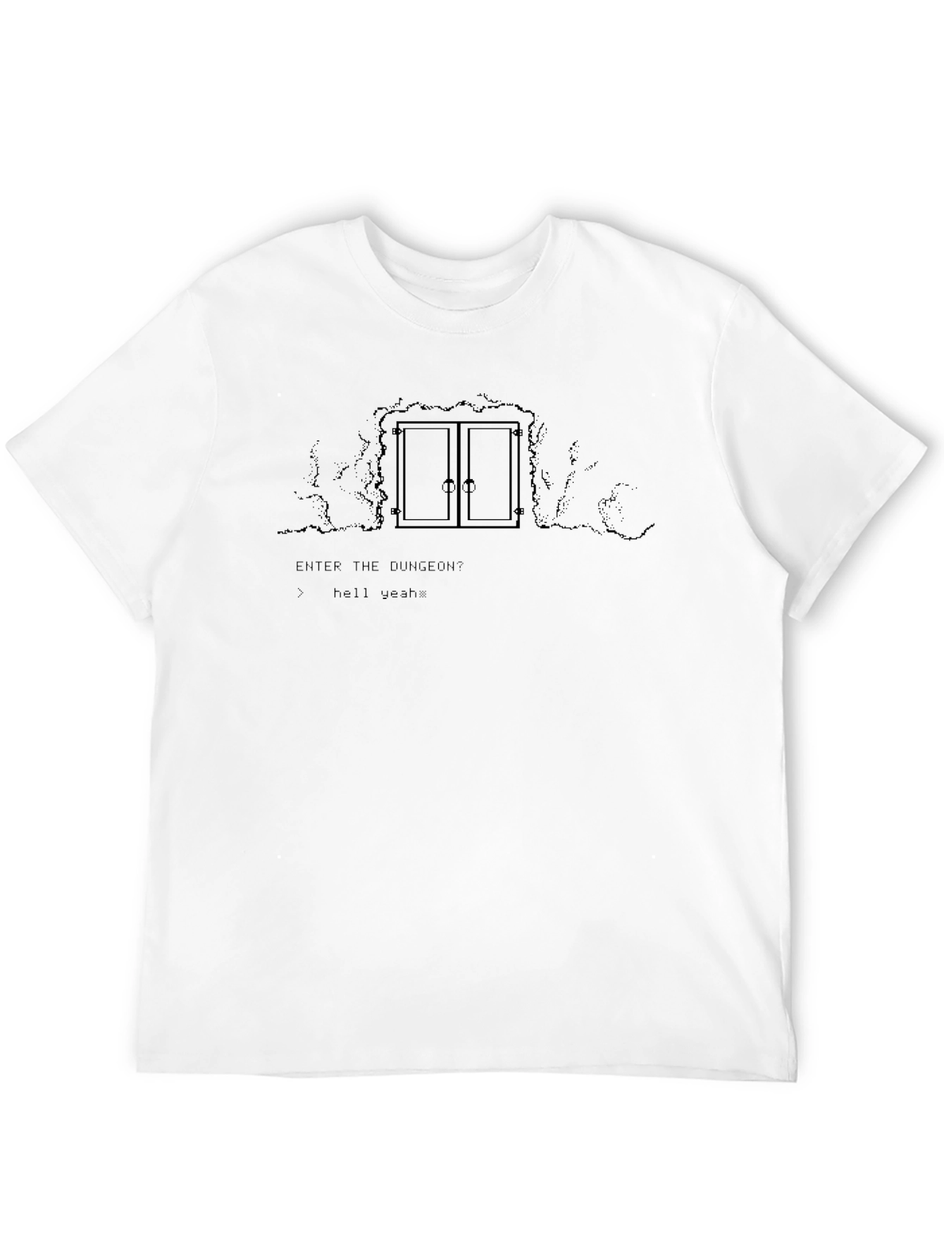 Black Enter the Dungeon T-Shirt - Hell Yeah Tee! view 12