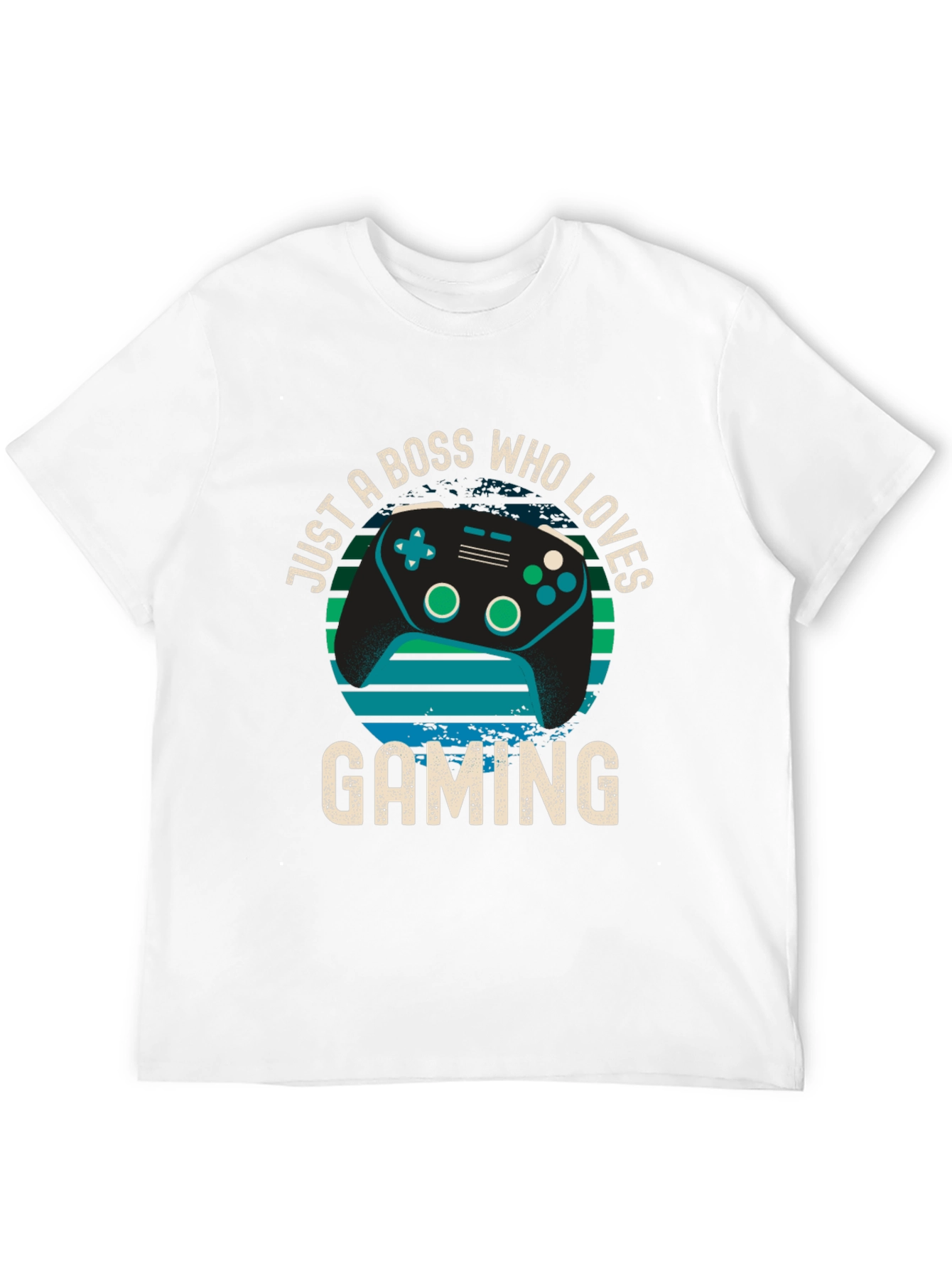 Black Boss Who Loves Gaming T-Shirt - Gamer Gift view 12