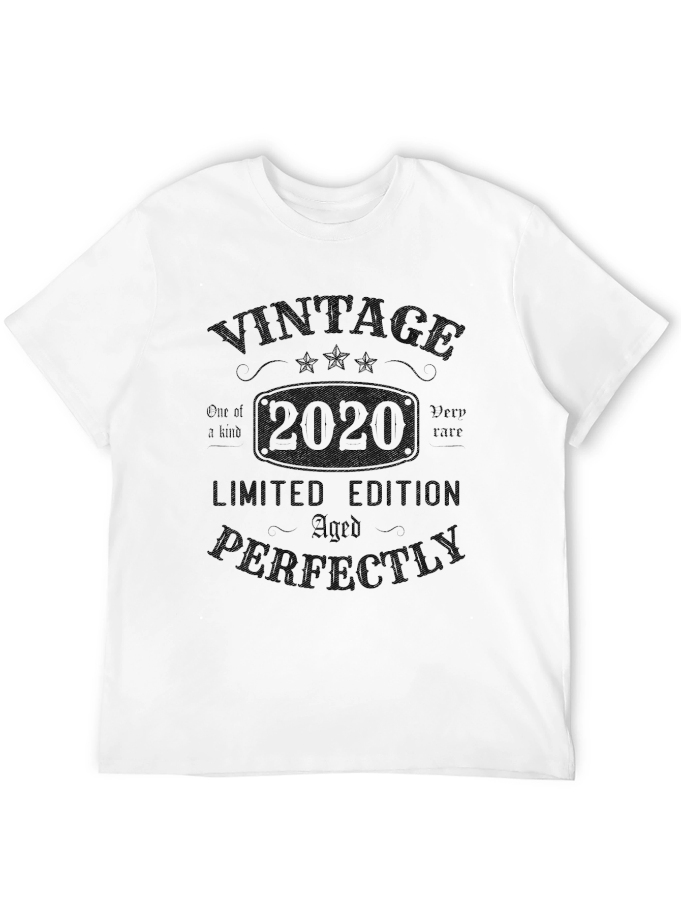 Black Vintage 2020 Limited Edition Aged Perfectly T-Shirt view 12