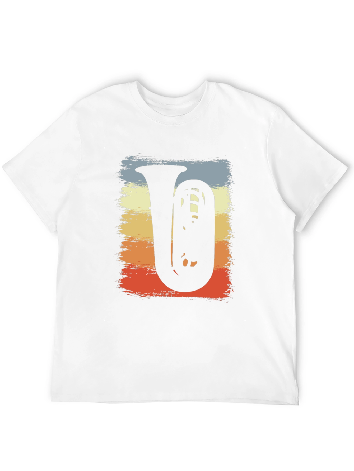 Black Vintage Tuba Music Tee - Retro Band Shirt view 12