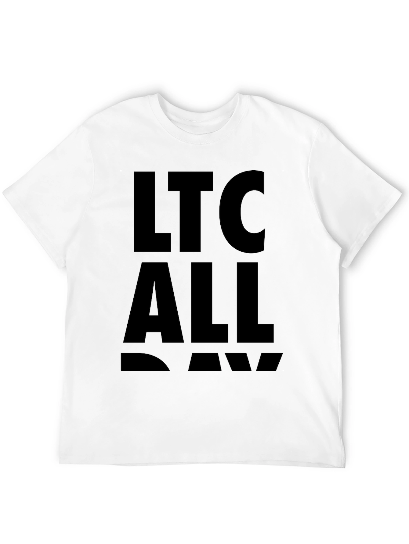 Black LTC ALL DAY Black Graphic Tee view 12