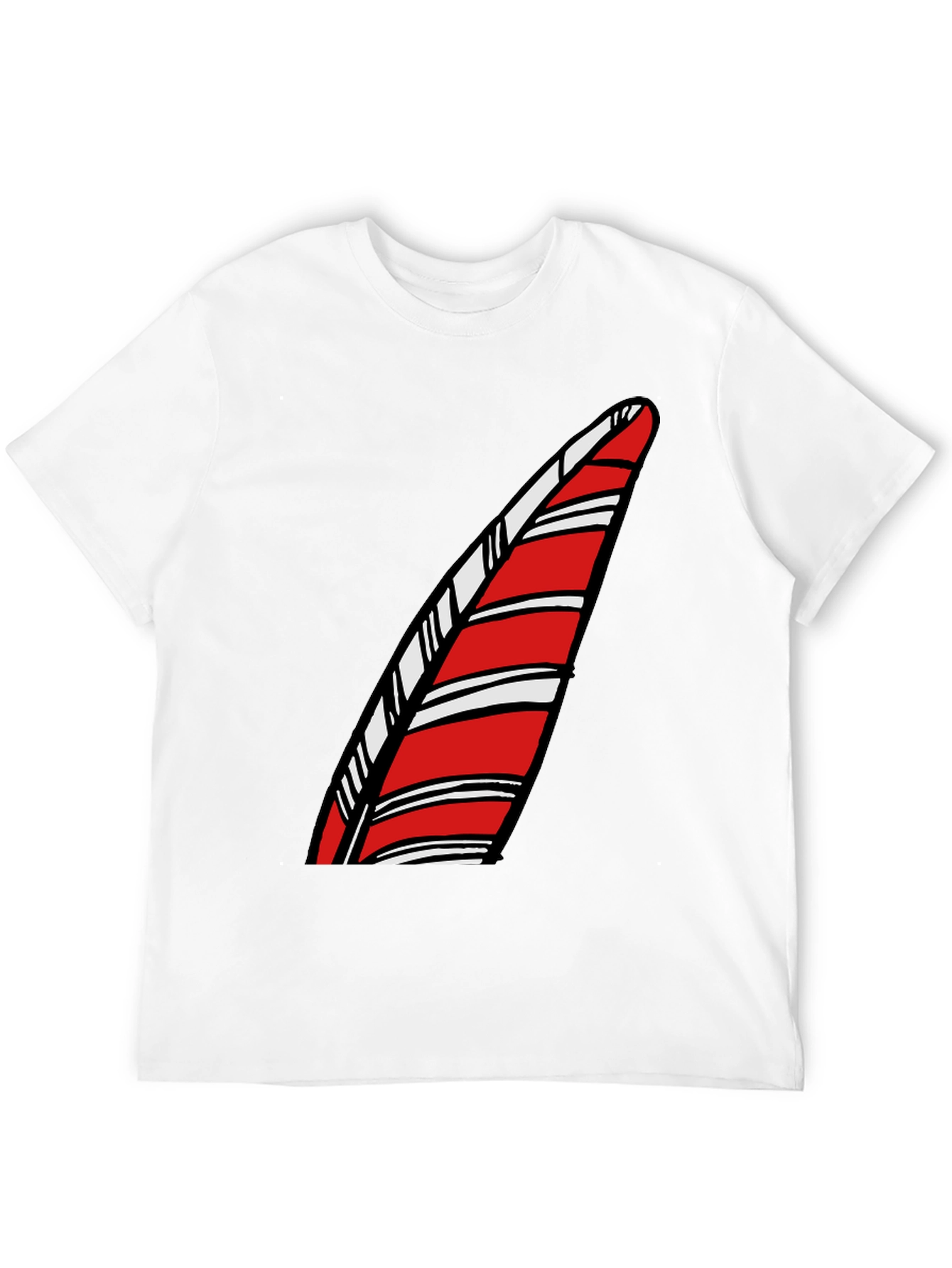 Black Candy Cane Striped T-Shirt - Festive Holiday Style view 12