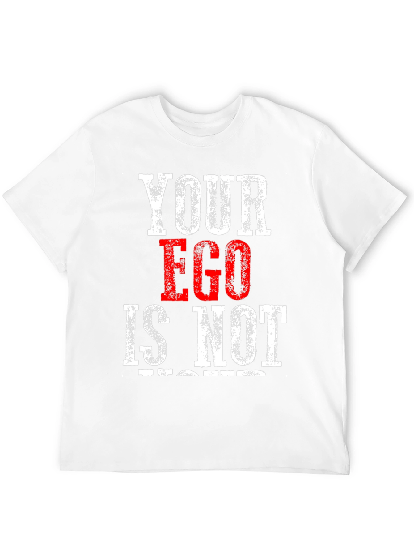Black Your Ego Is Not Negotiable Graphic Tee view 12