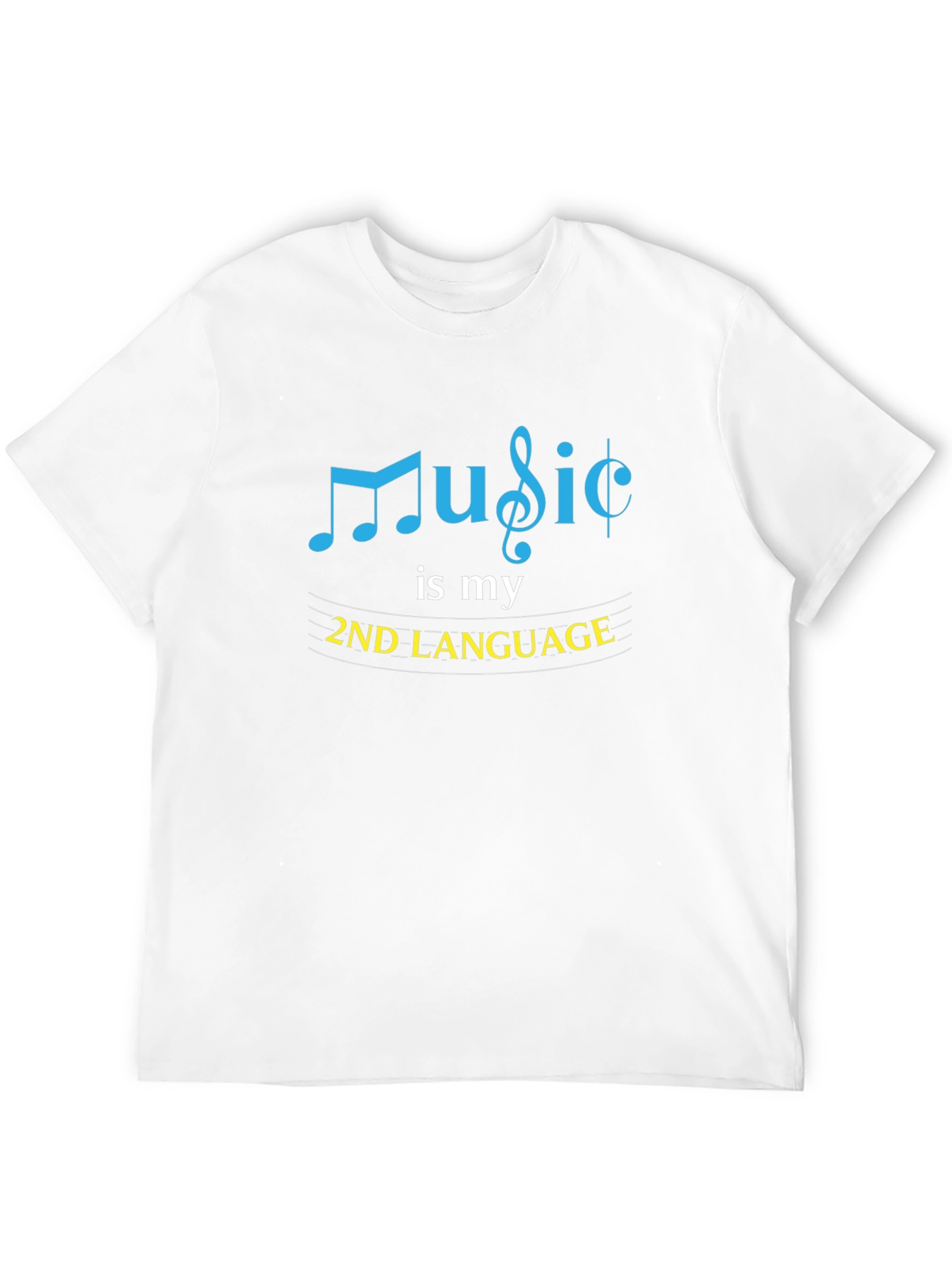 Black Music is My 2nd Language T-Shirt view 12