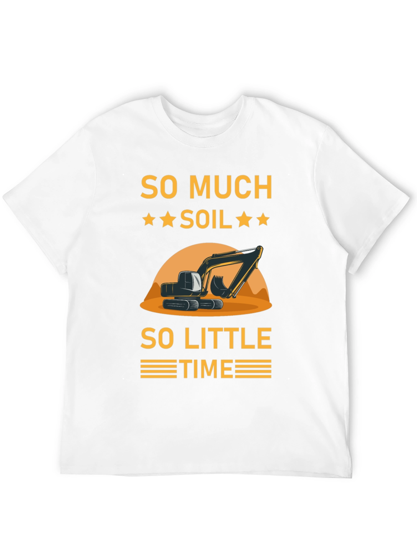 Black So Much Soil So Little Time T-Shirt view 12