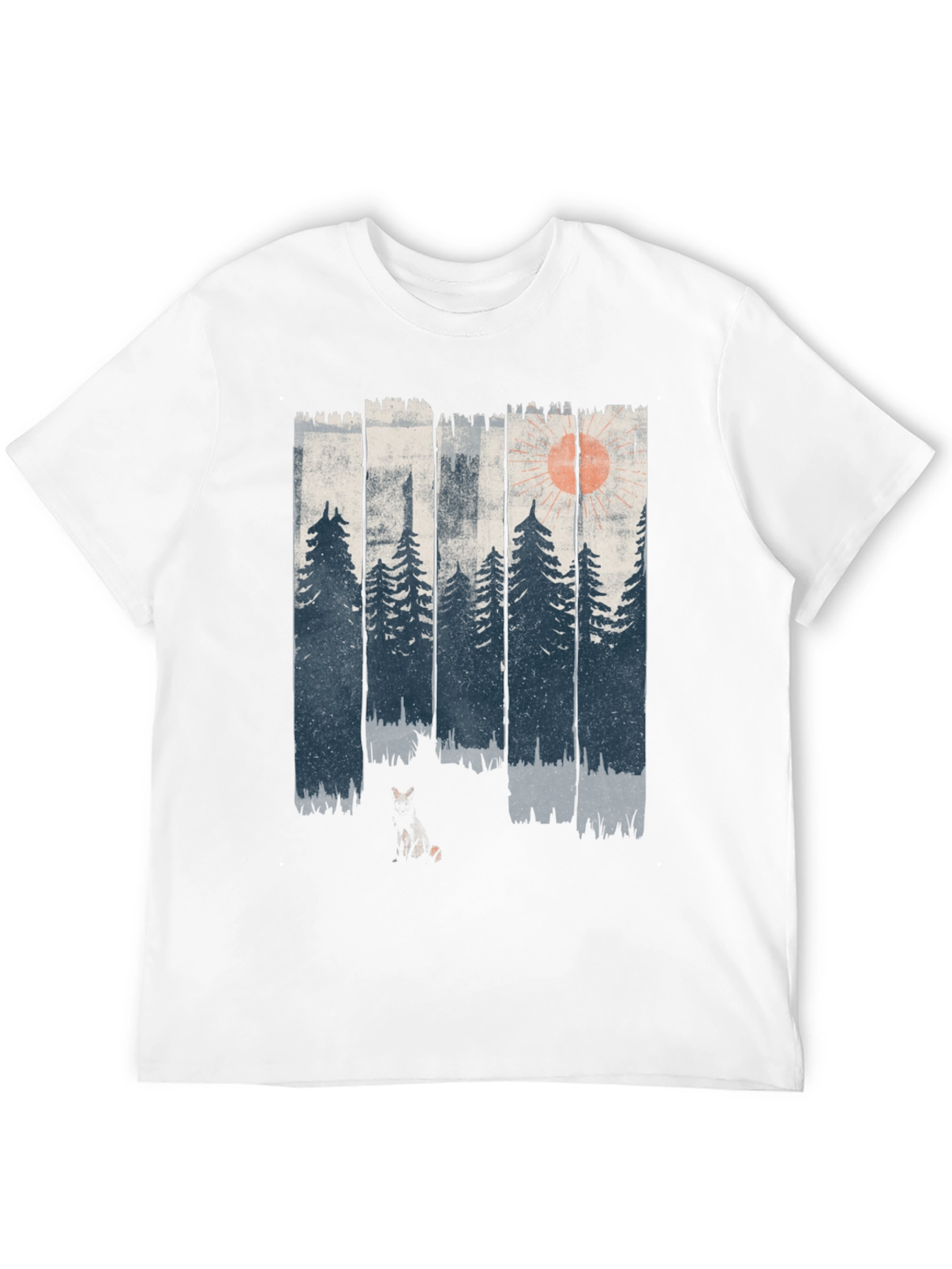 Black Forest Scene T-Shirt - Nature Lover's Tee view 12