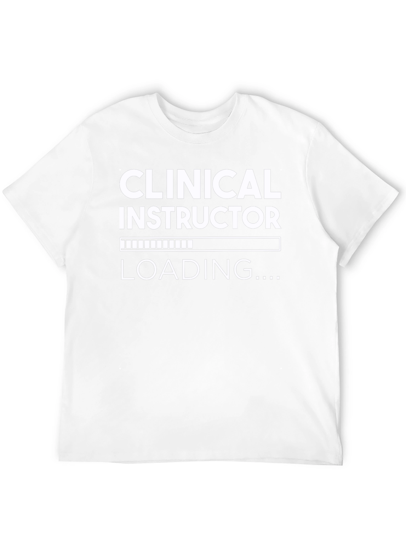 Black Clinical Instructor Loading T-Shirt - Black view 12