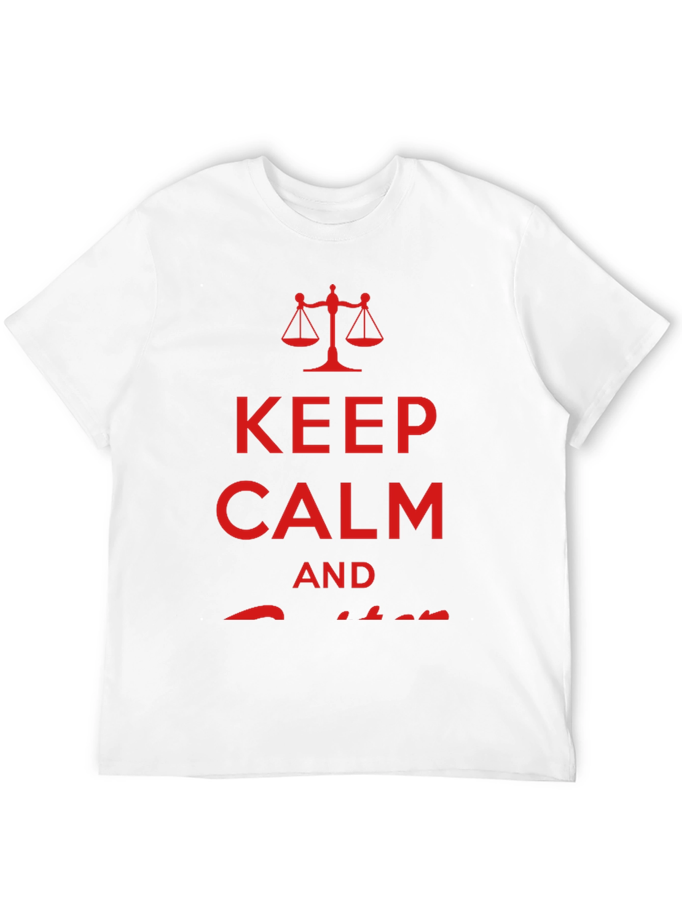 Keep Calm and Lawyer Up Black T-Shirt - 12