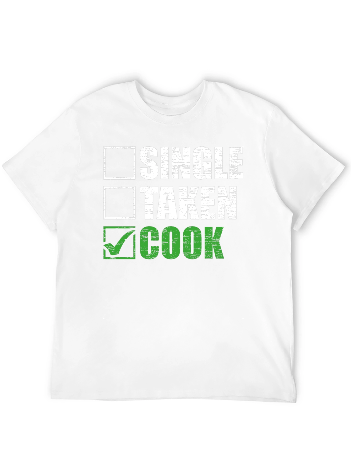 Black Single Taken Cook T-Shirt view 12