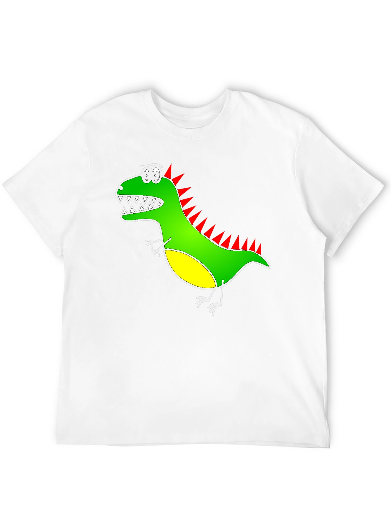Black Dino Graphic Tee - Quirky & Fun Design view 12