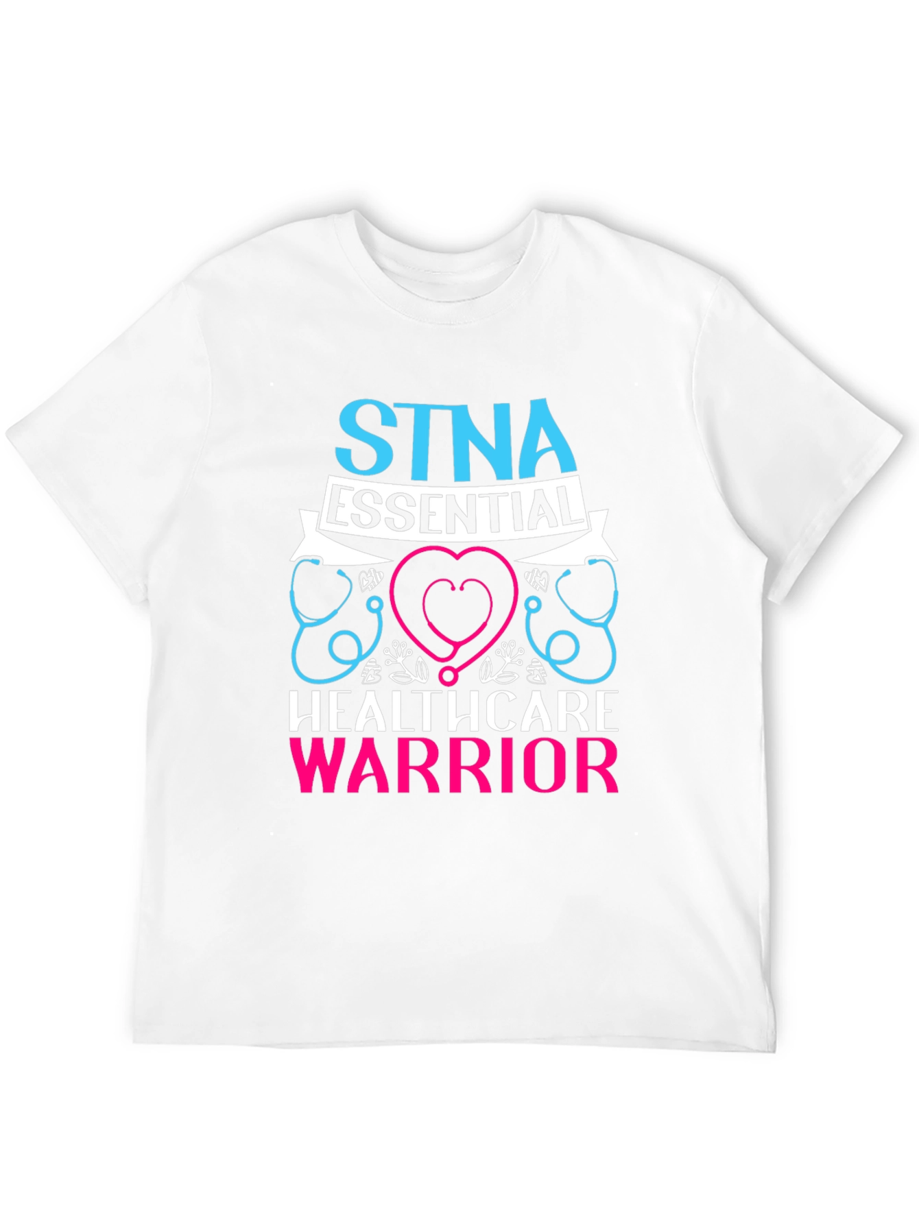 Black STNA Essential Healthcare Warrior Graphic Tee view 12