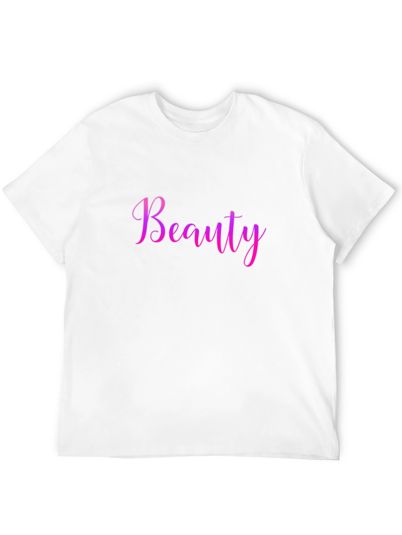 Black Beauty Scripted Tee - Stylish Cotton Blend Casual Wear view 12