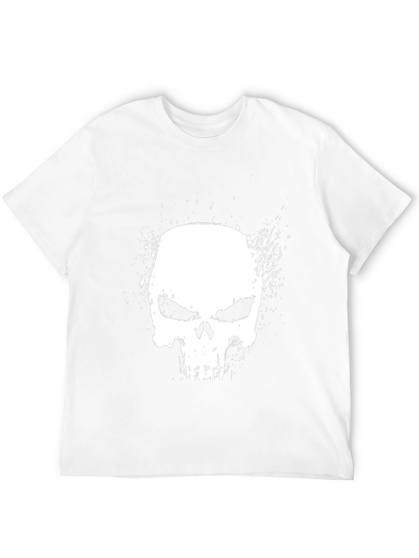 Black Skull Graphic Black T-Shirt view 12